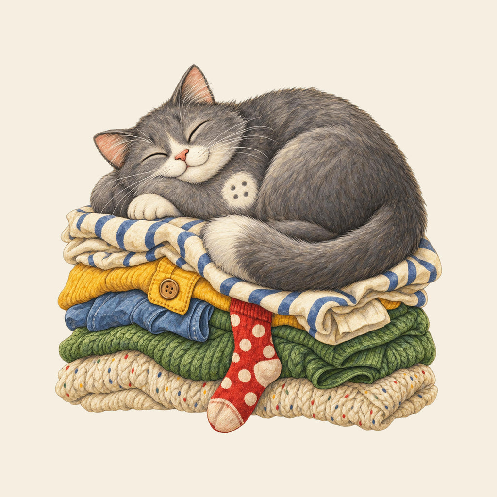 Kater Knopf – Motiv (Druckbild)