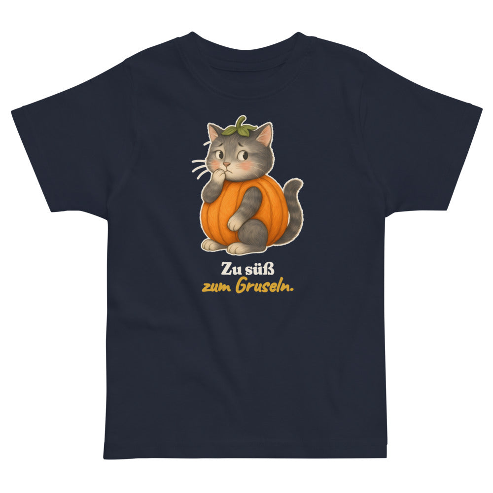 Zu süß zum Gruseln. — Kleinkind-Shirt – Nachtblau