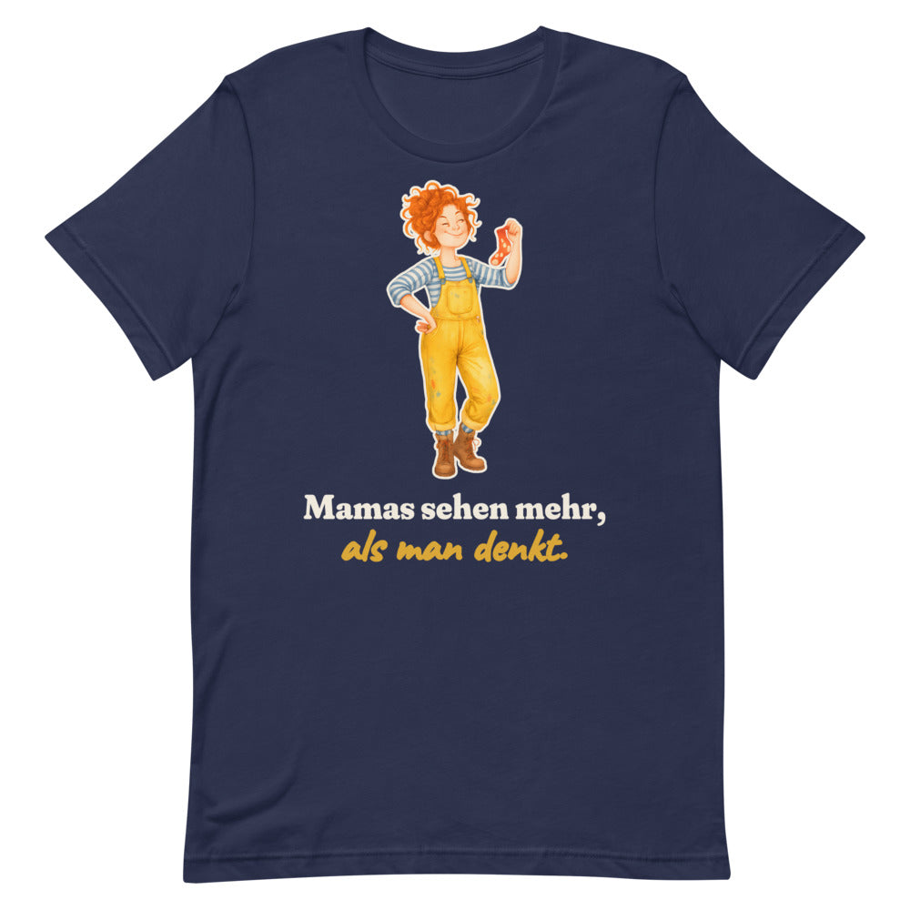 Mamas sehen mehr, als man denkt. — Shirt – Nachtblau