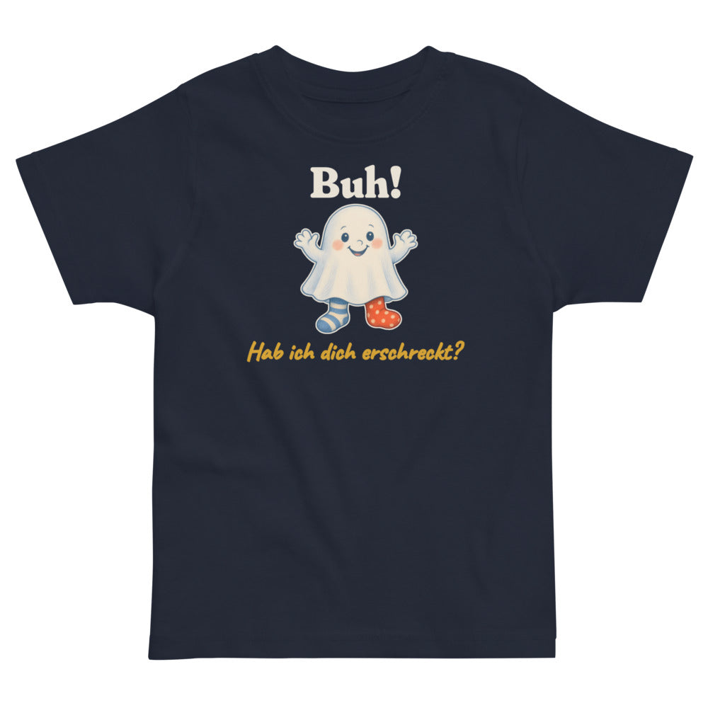Buh! Hab ich dich erschreckt? — Kleinkind-Shirt – Nachtblau