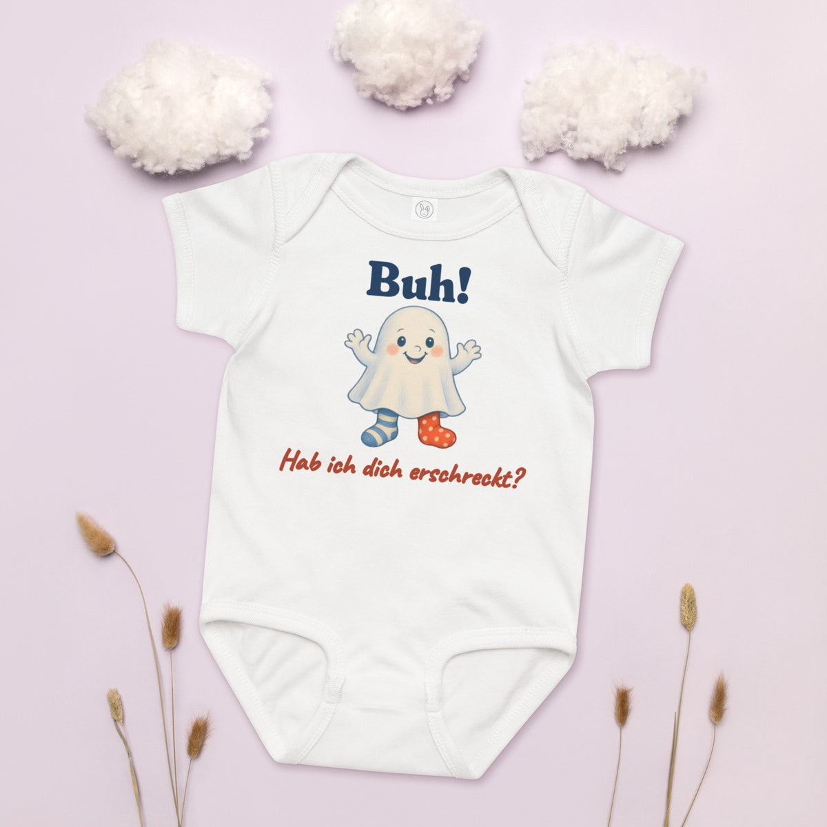 Buh! Hab ich dich erschreckt? — Baby-Body – Produktfoto