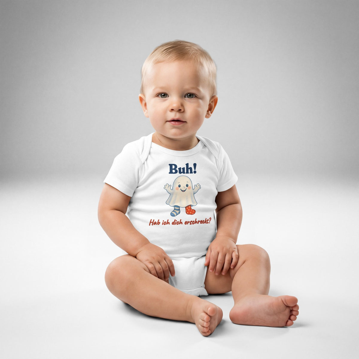 Buh! Hab ich dich erschreckt? — Baby-Body – Produktfoto