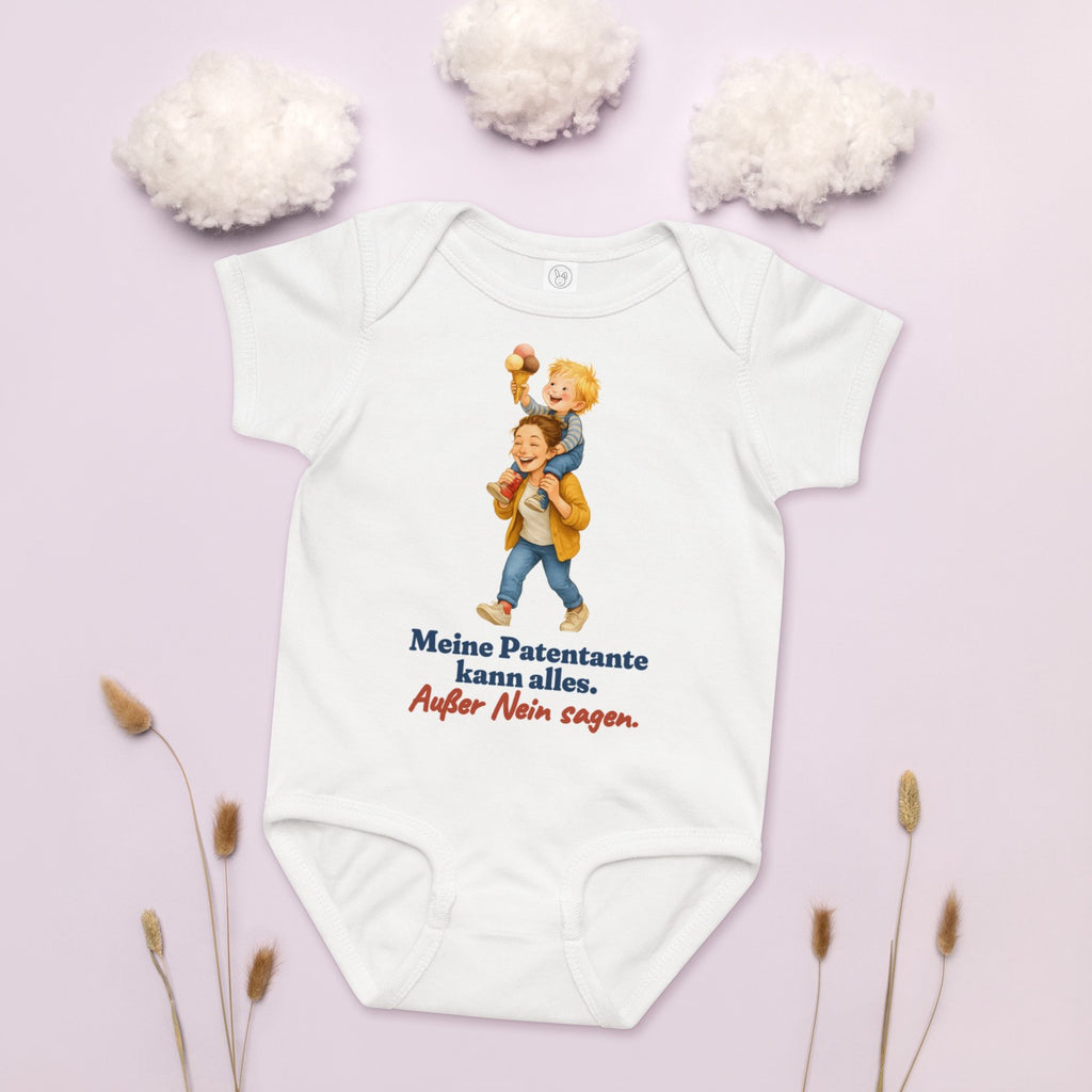 Meine Patentante kann alles. Außer Nein sagen. — Baby-Body – Produktfoto