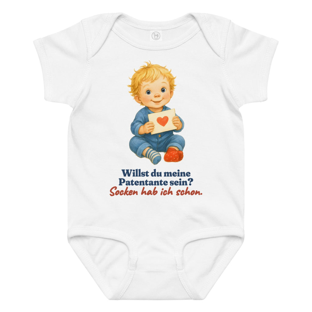 Willst du mein Pate sein? — Baby-Body – Produktfoto