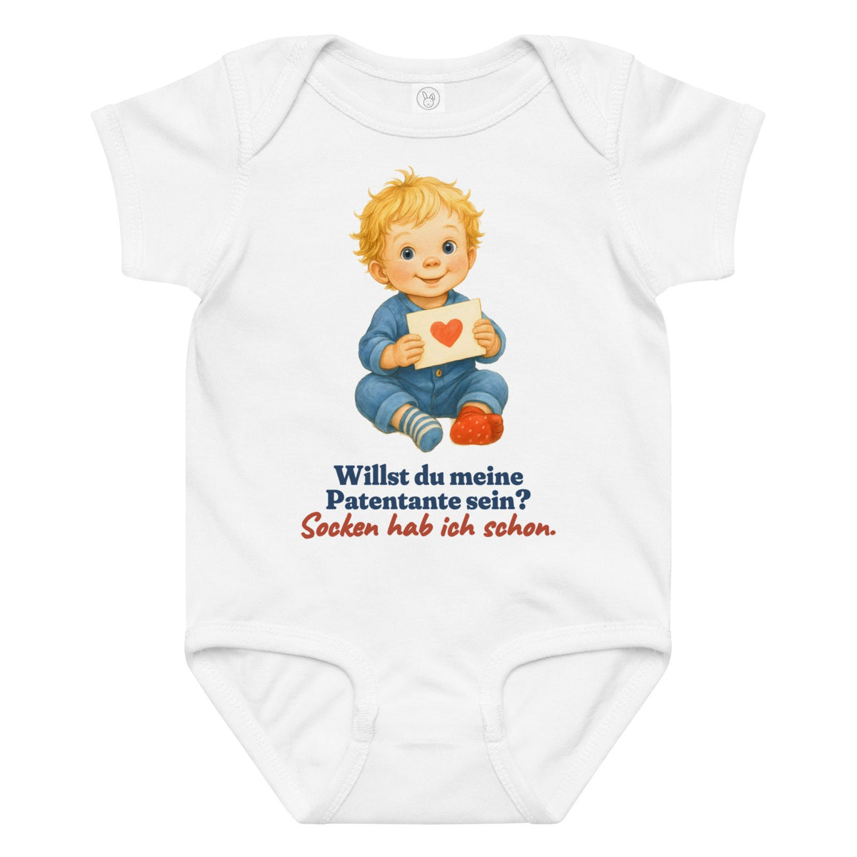 Willst du mein Pate sein? — Baby-Body – Produktfoto