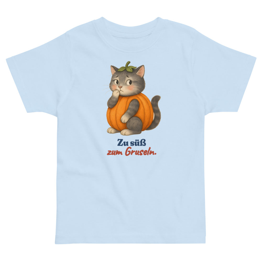 Zu süß zum Gruseln. — Kleinkind-Shirt – Hellblau