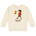 Mein Licht ist bunt. — Kinder-Sweatshirt – Produktfoto