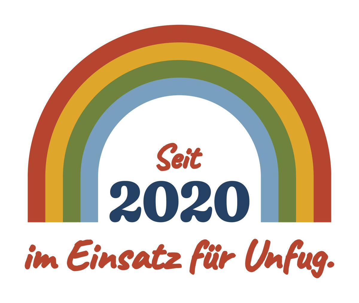 Seit 2020 im Einsatz für Unfug. — Kinder-Sweatshirt – Motiv