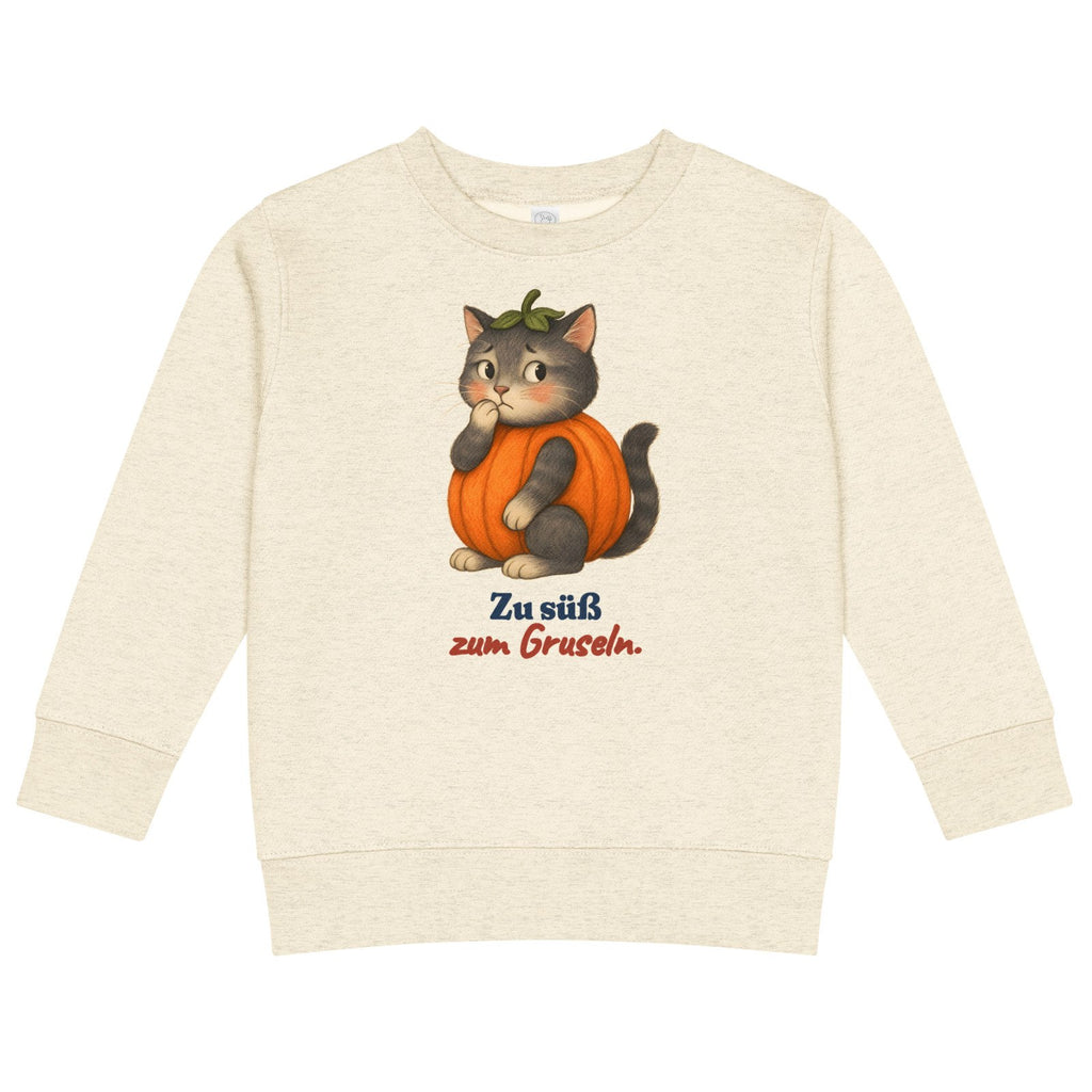 Zu süß zum Gruseln. — Kinder-Sweatshirt – Produktfoto