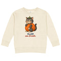 Zu süß zum Gruseln. — Kinder-Sweatshirt – Produktfoto