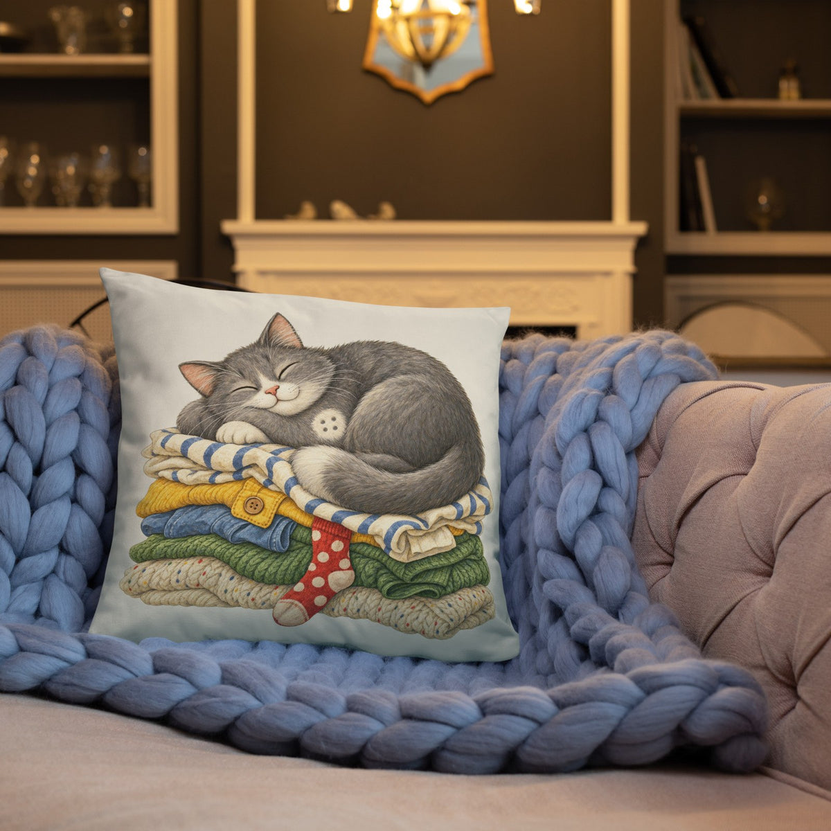 Kater Knopf – Kissen