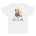 Ich bin der Grund für Mamas zweiten Kaffee. — Kleinkind-Shirt – Produktfoto