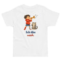 Ich übe noch. — Kleinkind-Shirt – Produktfoto