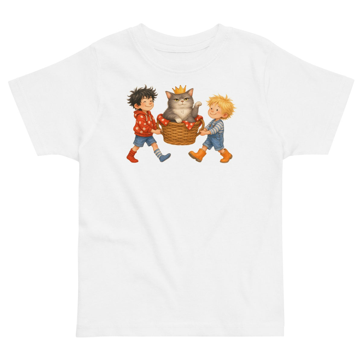 König Knopf — Kleinkind-Shirt – Produktfoto