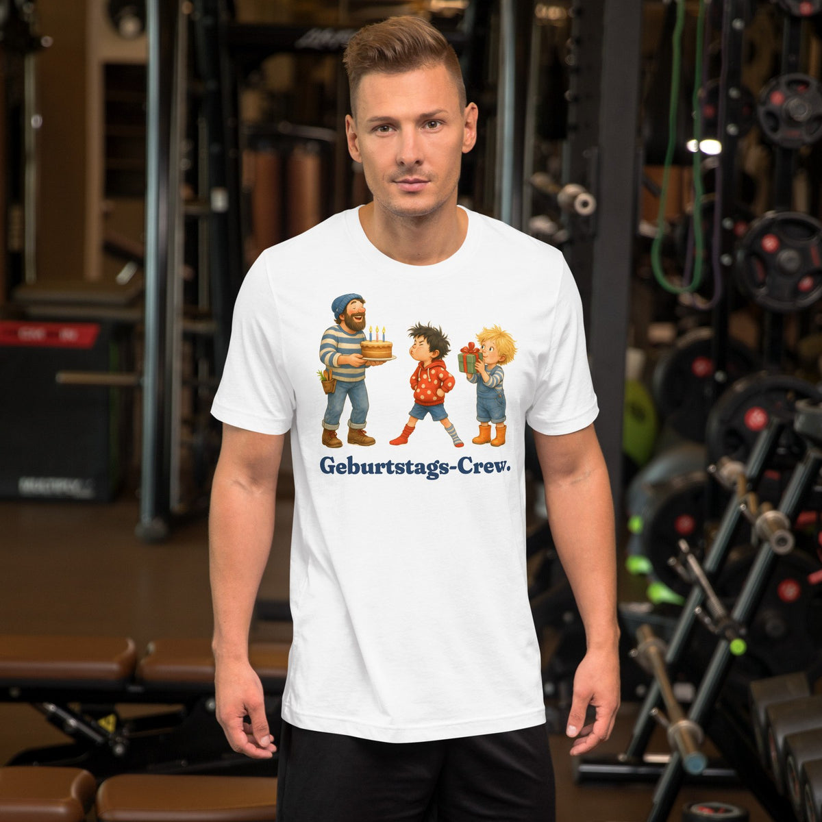 Geburtstags-Crew. — Shirt – Produktfoto