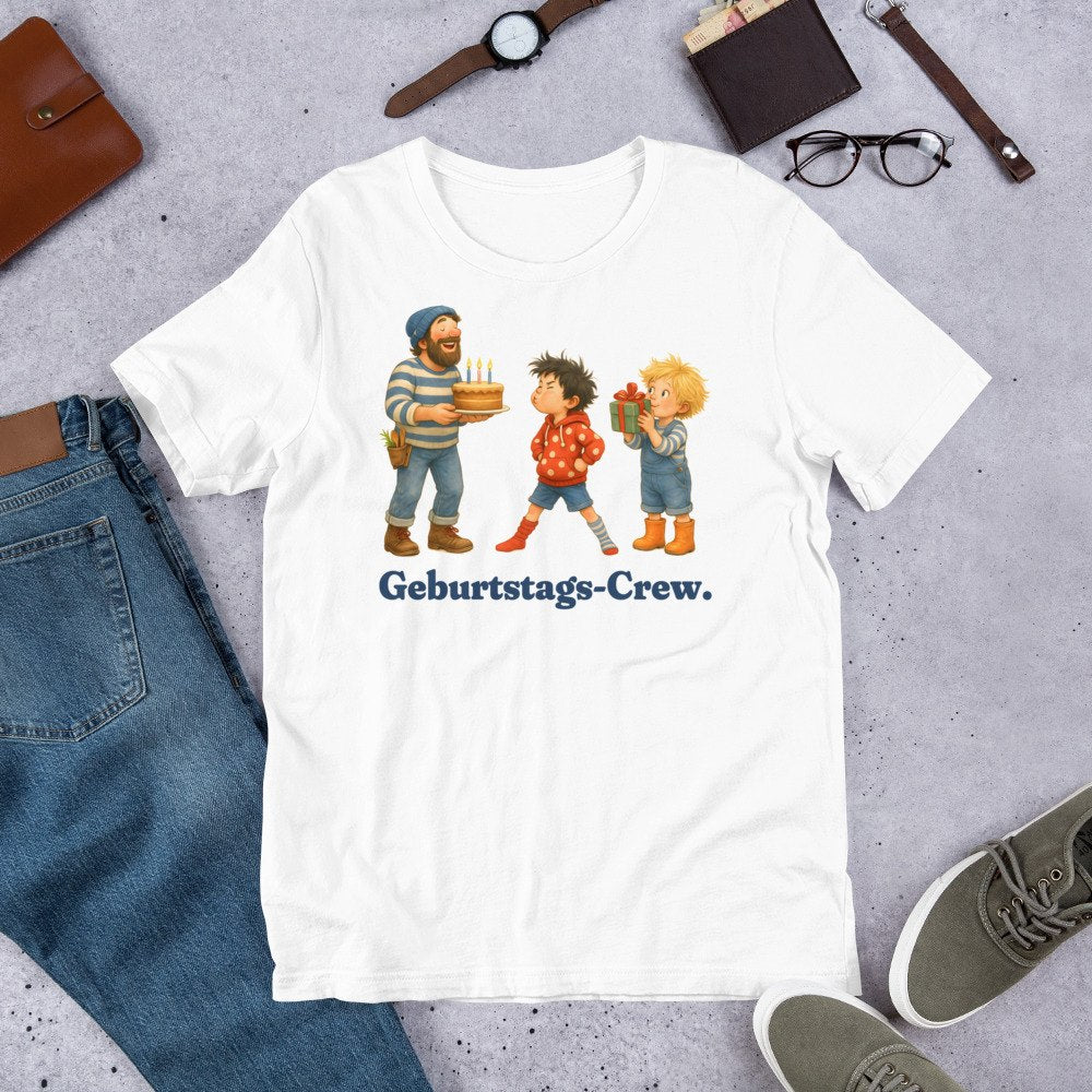 Geburtstags-Crew. — Shirt – Produktfoto