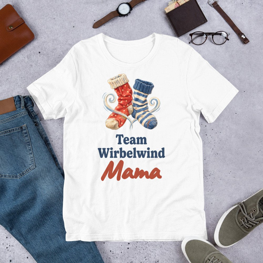 Team Wirbelwind: Mama / Papa — Shirt – Produktfoto