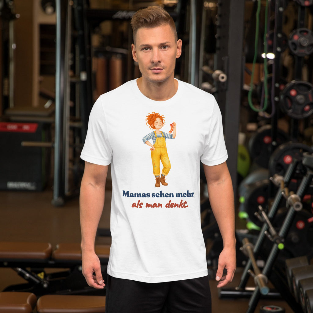 Mamas sehen mehr, als man denkt. — Shirt – Produktfoto
