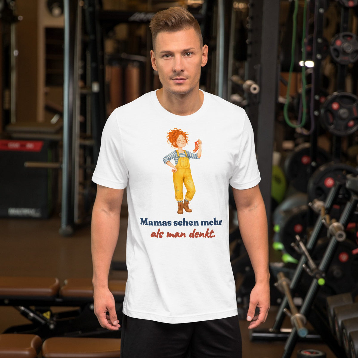 Mamas sehen mehr, als man denkt. — Shirt – Produktfoto