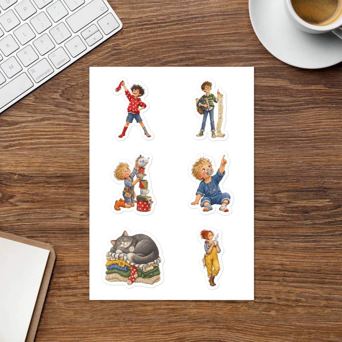 Die Wirbelwind-Bande – Sticker