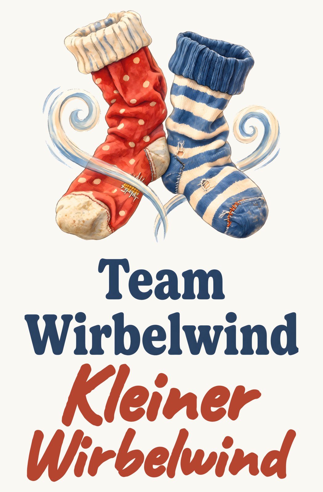 Team Wirbelwind: Kleiner Wirbelwind — Kinder-Sweatshirt – Motiv