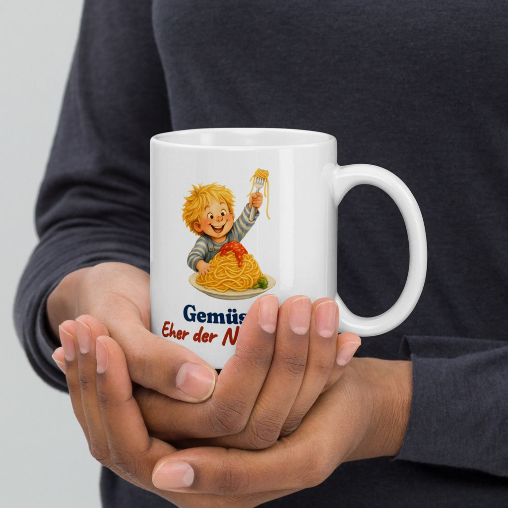 Gemüse? Eher der Nudel-Typ. — Tasse – Produktfoto