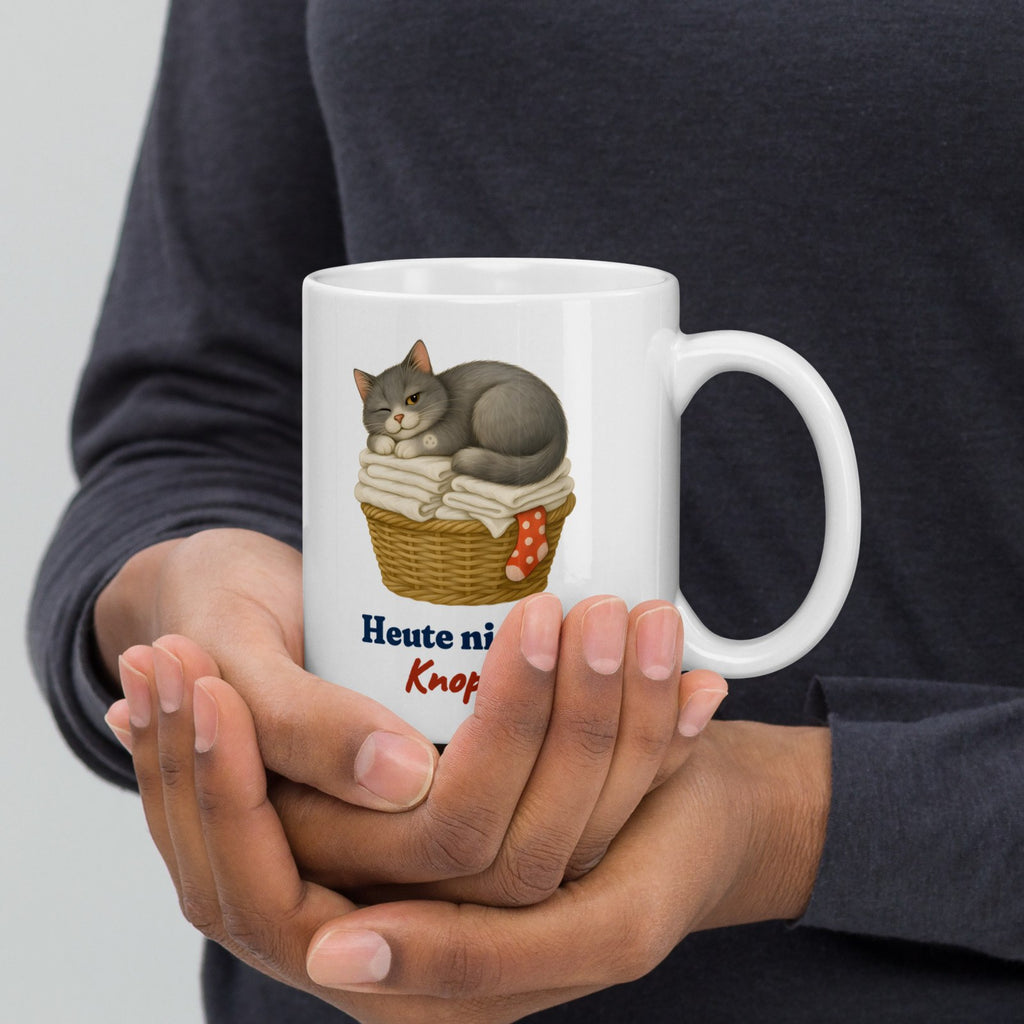 Heute nicht, Knopf. — Tasse – Produktfoto