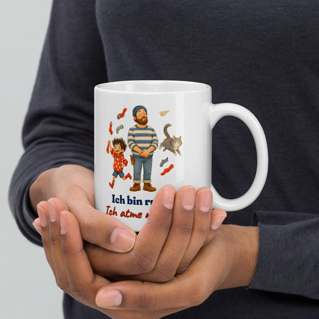 Ich bin ruhig. Ich atme nur laut. — Tasse – Produktfoto