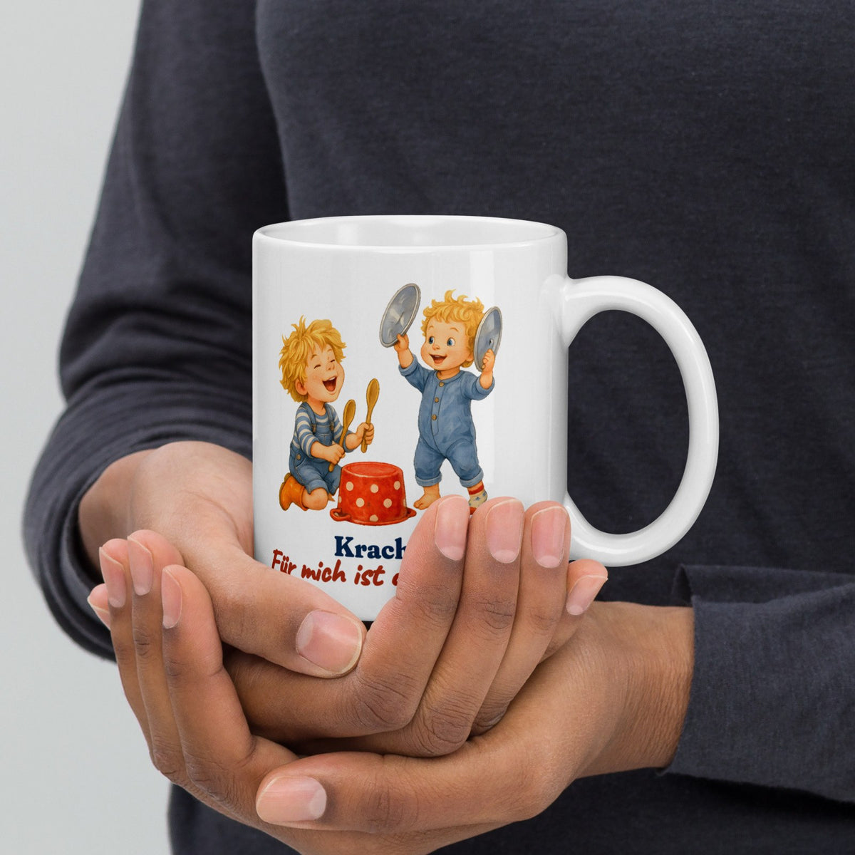 Krach? Für mich ist das Musik. — Tasse – Produktfoto