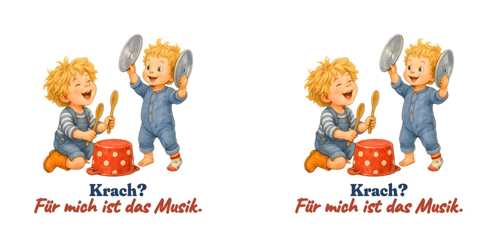 Krach? Für mich ist das Musik. — Tasse – Motiv