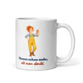 Mamas sehen mehr, als man denkt. — Tasse – Produktfoto