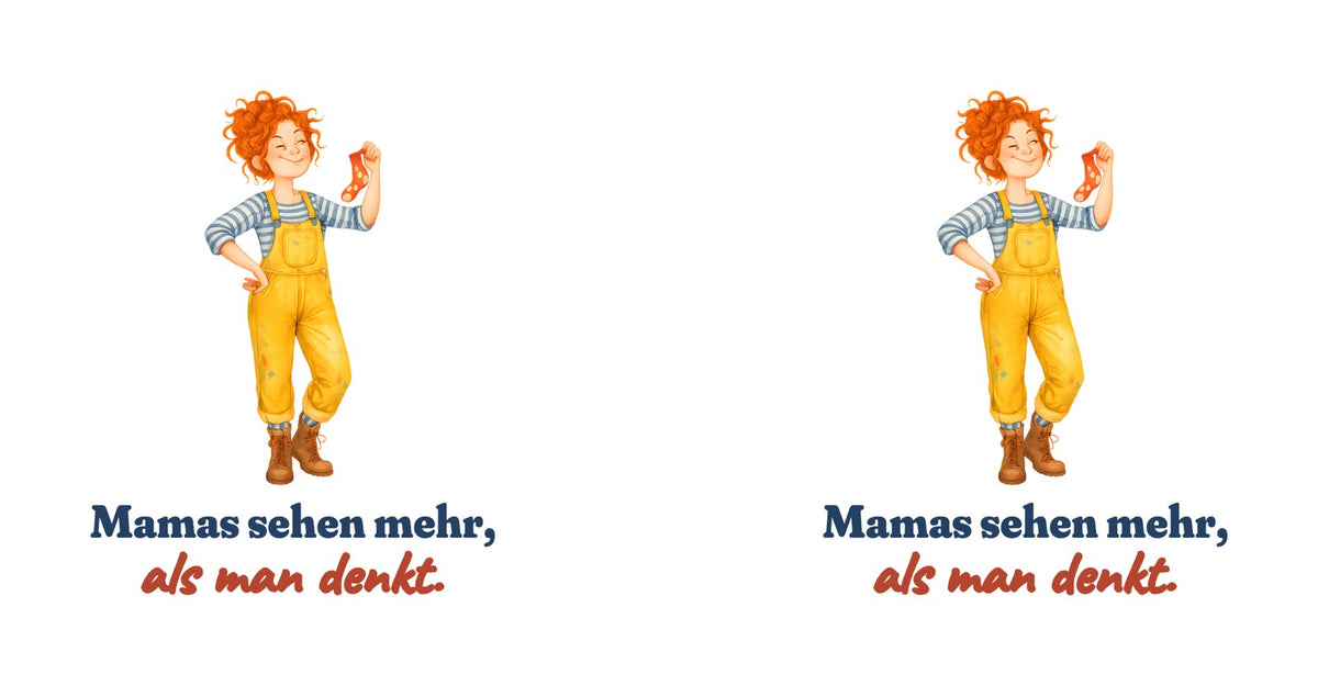 Mamas sehen mehr, als man denkt. — Tasse – Motiv