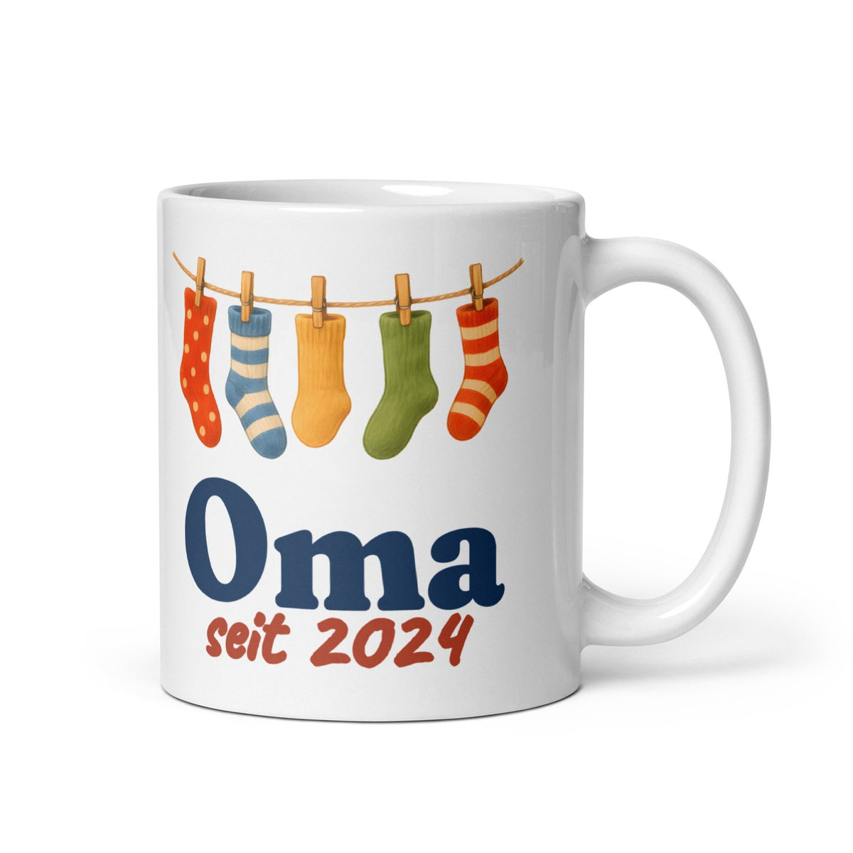 Oma seit … / Opa seit … — Tasse – Produktfoto