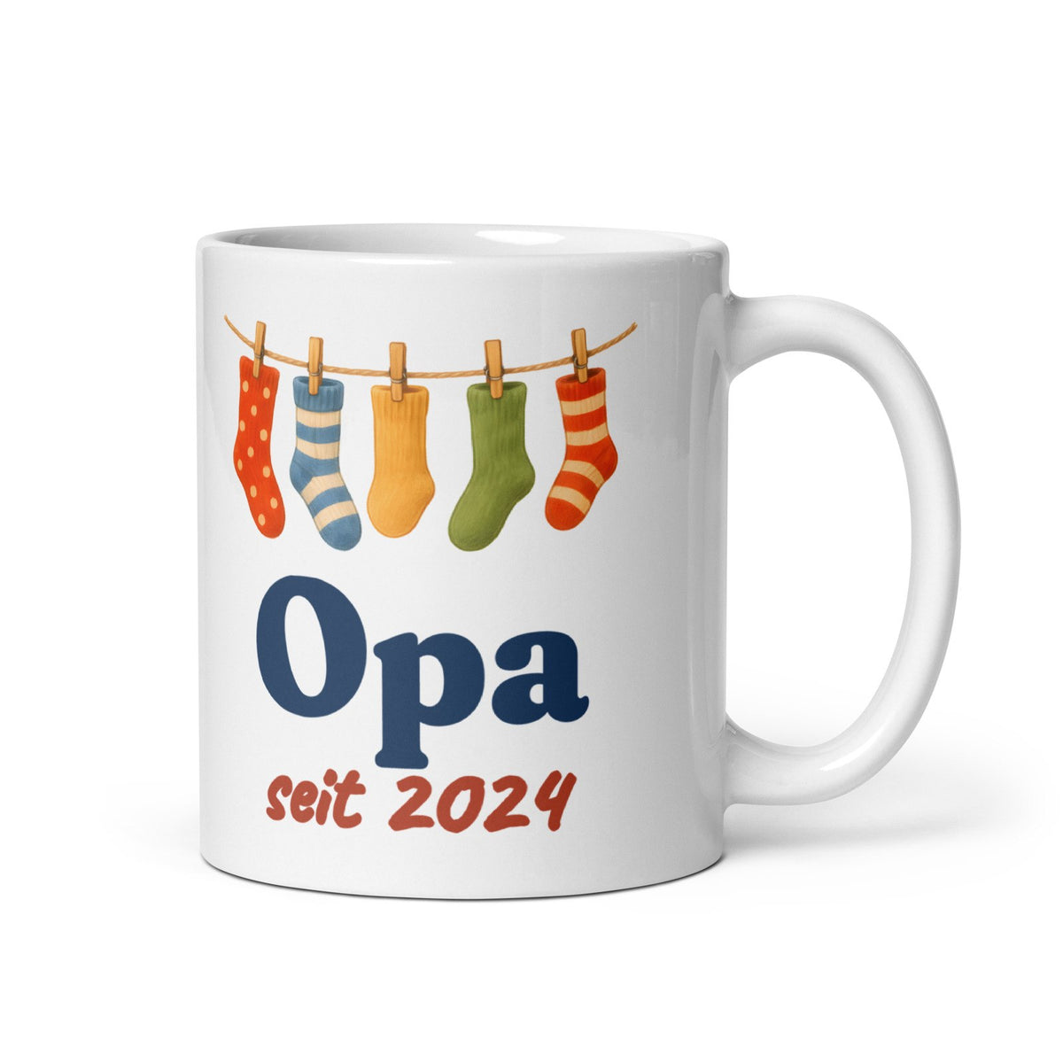 Oma seit … / Opa seit … — Tasse – Produktfoto