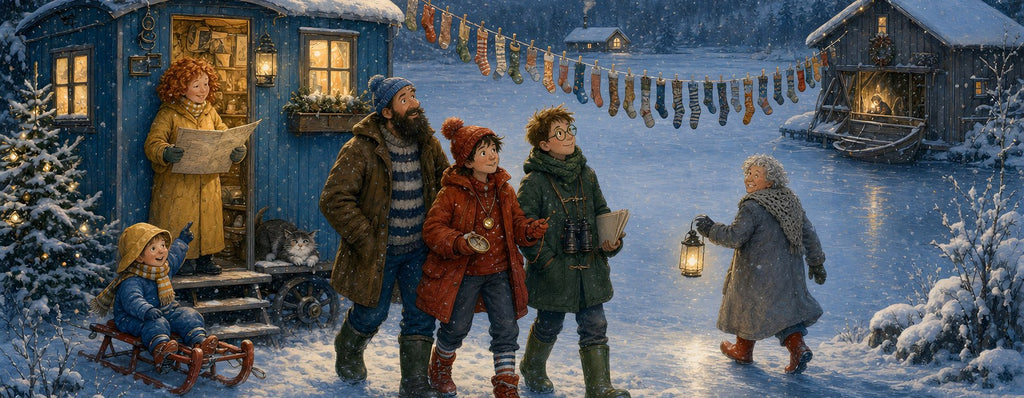 Wirbelwind-Weihnacht – Motiv (Druckbild)